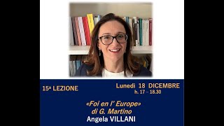 15a lezione Scuola di Liberalismo di Messina XIII ed  Angela Villani 18122023 [upl. by Odama697]