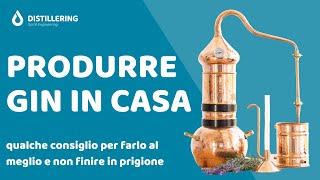 Come distillare gin a casa Scelta dellalambicco e altri consigli [upl. by Enairb369]