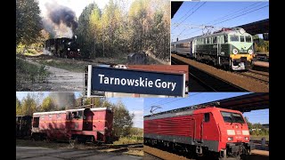 Tarnowkie Góry Lubliniec i wąskotorówka kompilacja [upl. by Nyrhtakyram]