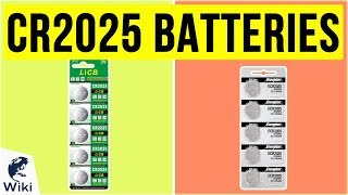 9 Best CR2025 Batteries 2020 [upl. by Arramat]