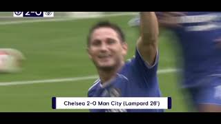 Chelsea 30 Man City 2006  Terry Lampard Drogba [upl. by Cort]