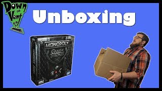 Monopoly Game of Thrones Board Game Unboxing [upl. by Jeminah]