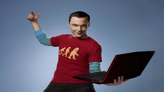 Sheldon with laptop meme template [upl. by Ymmik735]