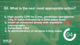 ACLS Megacode Scenario 3 Bradycardia to Ventricular Fibrillation to ROSC [upl. by Jair]