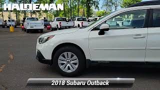 Certified 2018 Subaru Outback Premium Hamilton NJ A24188A [upl. by Noelyn634]