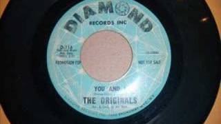 Rare doo wop  You and I  The Originals [upl. by Hiram]