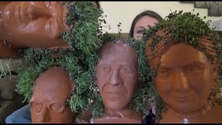 Chia Pets Pick The President  Election Prediction  A Closer Look [upl. by Naot496]