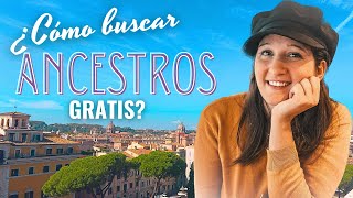 CIUDADANIA ITALIANA Como ENCONTRAR DATOS de tus ANCESTROS y pedir documentos GRATIS [upl. by Enirehtakyram738]