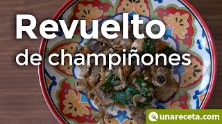 Revuelto de champiñones ¡Receta light 💚 [upl. by Tella]