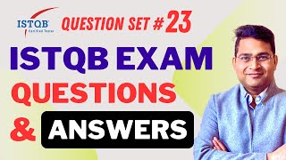 ISTQB Foundation CTFL Exam Questions and Answers Explained Part 23 [upl. by Calypso544]