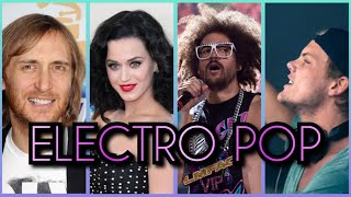 Best of Electro Pop 2000s  2010s David Guetta LMFAO Avicii BEP Katy Perry Maroon 5 [upl. by Air]