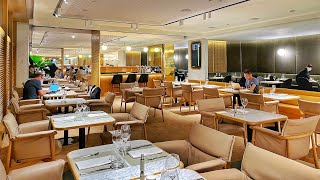 Qantas International First Lounge Singapore  Changi Airport SIN [upl. by Dowski]