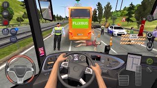 Europe Bus Accident 🚍👮‍♂️ Bus Simulator  Ultimate Multiplayer Bus Wheels Games Android [upl. by Nuahsor]