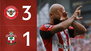 Mbeumo at the double  Wissa scores again  Brentford 31 Southampton  Premier League Highlights [upl. by Kieger]