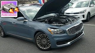 🔥 2019 KIA K900 V8 EXHAUST SOUND amp STARTUP [upl. by Nessy]