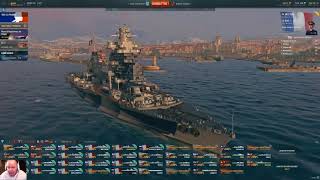 World of Warships  Les cuirrasés Français sont arrivés [upl. by Kessiah]