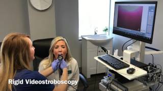 Rigid Videostroboscopy Procedure [upl. by Nnail]