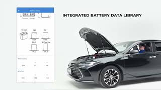 2 in 1 Car Battery Tester TOPDON BT100W 12V Bluetooth Battery Tester Automotive 100 2000 [upl. by Albemarle375]