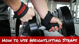 How to Use Weightlifting Straps [upl. by Ailedua92]