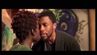 TChalla amp Nakia Kissing Scene  Black Panther 2018  HD [upl. by Rhetta483]