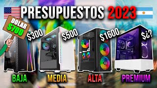 PRESUPUESTOS PC GAMER 2024 😱 AGOSTO  GAMA BAJA MEDIA ALTA PREMIUM [upl. by Riedel]