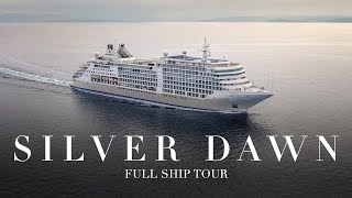 Silver Dawn  FULL SHIP TOUR  New Silversea Cruises Ship [upl. by Quenby]