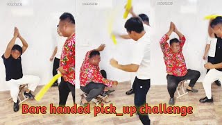 Bare handed pickup challenge [upl. by Martie]