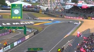 24 hours of le mans 2013 final lap [upl. by Lemmie]