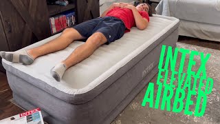 Intex Elevated AirBed Review Amazon Best Seller [upl. by Animsaj316]