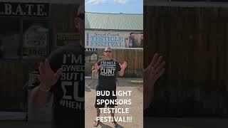 BUD LIGHT SPONSORS TESTICLE FESTIVAL [upl. by Shriner]