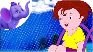 Rain Rain Go away  Nursery Rhyme with Lyrics [upl. by Enilreug]