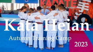 Kata Heian Autumn Training Camp 2023 [upl. by Suruat]