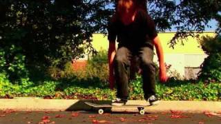 HOW TO OLLIE SLOW MOTION THE EASIEST WAY TUTORIAL [upl. by Enytnoel743]