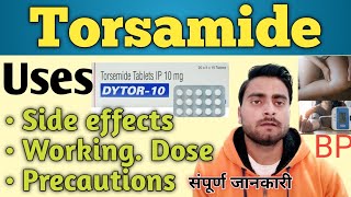 Dytor 10  Torsemide 20mg Uses Side effects Working Interaction Dose Price in Hindi [upl. by Taryn996]