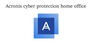 Тест Acronis Cyber Protect Home Office от 01122023 [upl. by Tamberg]