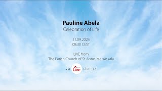 Pauline Abela Celebration of Life [upl. by Reizarf]