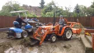 KUBOTA B 1600 z TURem Ładowacz czołowy wwwtraktorkijaponskiewawpl [upl. by D'Arcy700]