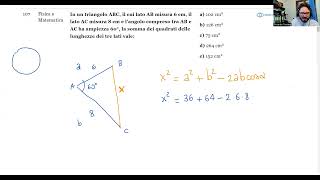 📐 Luglio 2024  Fisica e matematica n° 107  In un triangolo ABC il cui lato AB misura 6 cm il la… [upl. by Noslrac]