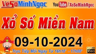 XSMN Minh Ngọc  Trực tiếp Xổ Số Miền Nam  KQXS Miền Nam ngày 09102024 KQXS Hôm Nay XSTT XSKT [upl. by Ssyla]