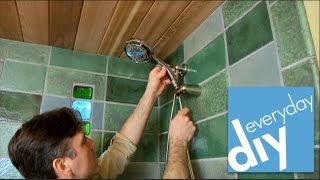 How to Install Shower Fixtures  Buildipedia DIY [upl. by Elbys320]