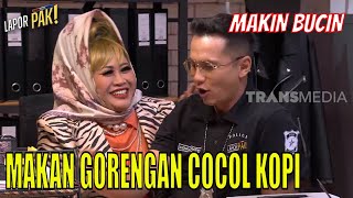 Bucin Andhika amp Boiyen PangkuPangkuan Makan Gorengan Cocol Kopi  LAPOR PAK 280423 Part 2 [upl. by Theodora]