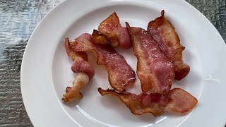 Air Fryer Bacon  How To Cook Bacon In The Air Fryer  Easy Crispy Air Fried Bacon Recipe [upl. by Awram]