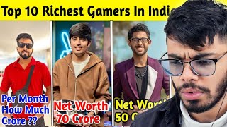 Top 10 Richest GAMERS in India 2024 [upl. by Cost486]