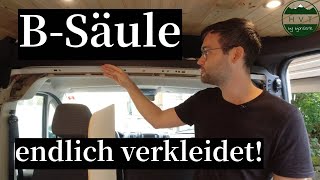 BSäule verkleiden Ducato  Boxer  Jumper 🚐🔩  einfach nachmachen Van Ausbau [upl. by Orth]