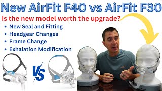 New AirFit F40 vs AirFit F30  Comparison  Worth Upgrade [upl. by Yarod466]