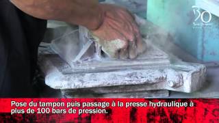 Fabrication Carreaux ciment par Bati Orient [upl. by Aikemit]