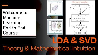 58 LDA vs SVD InDepth Theory Behind Two Powerful Dimensionality Reduction Algorithms 📚🔍 [upl. by Rola310]