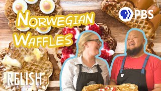 Norwegian Waffles  Relish with Yia Vang [upl. by Carlye]