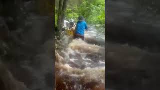 Flooded BWCA portage in June 2024 [upl. by Nidorf]