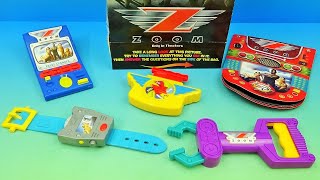 2006 WENDYS quotZOOMquot set of 5 MOVIE COLLECTIBLES VIDEO REVIEW [upl. by Maibach]